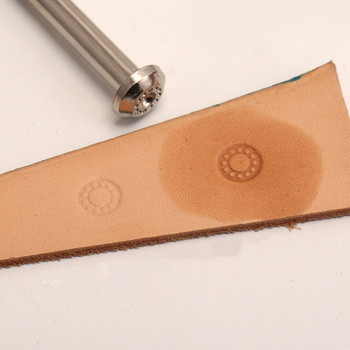 1 τμχ Εργαλείο DIY Craft Leather Craft Metal Mattting Tool Fishskin Stamps Tool Set Tools for Leather