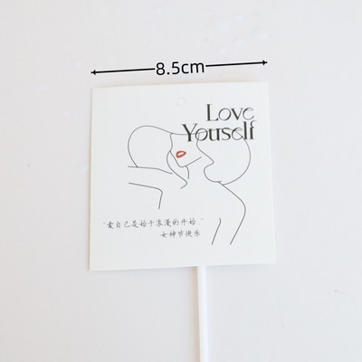 Kūku dekorēšanas piederumi White Bow My Queen Butterflis kūku toperi dzimšanas dienas kūkai.