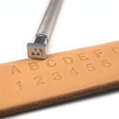 36 gab. Metāla ādas alfabēta burtu numuru štancēšanas rīki DIY Leathercraft zīmogu perforatoru komplekts Ādas metāla apdrukas veidne