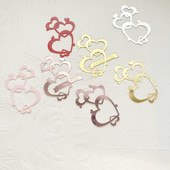 Jauns mīlestības dizains Daudz laimes dzimšanas dienā kūkas virsma Rozā zelta akrila kāzu ballīšu kūku toperi deserta dekorēšana bērnu dušas dāvanai