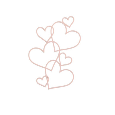 Jauns mīlestības dizains Daudz laimes dzimšanas dienā kūkas virsma Rozā zelta akrila kāzu ballīšu kūku toperi deserta dekorēšana bērnu dušas dāvanai