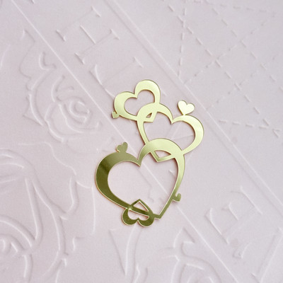 Jauns mīlestības dizains Daudz laimes dzimšanas dienā kūkas virsma Rozā zelta akrila kāzu ballīšu kūku toperi deserta dekorēšana bērnu dušas dāvanai