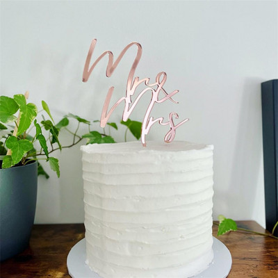5 bucăți/lot Tort de nuntă Topper acrilic Bride To Be Tort Decoration Mariage Aniversare Petrecere Coacerea Desert Tort Top Drapel Cupcake