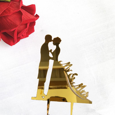 5 komada Crnog zlata Ljubavna prosidba Obljetnica zaruka Vjenčanje Akrilni nadjev za tortu Romantična dekoracija vjenčane torte Potrepštine za zabavu