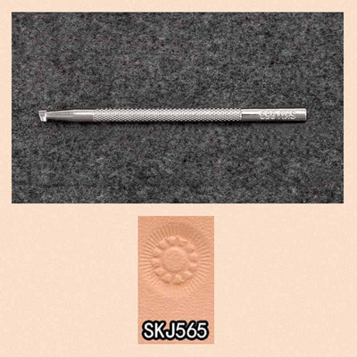 Ādas griešanas drukāšanas rokasgrāmata DIY ādas sakausējumu drukas rīki Īpaši drukas rīki ziedu grebšanai un klauvēšanai K536