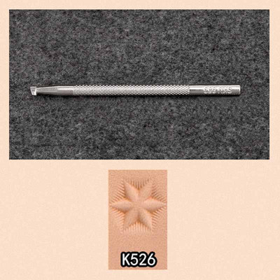 Ādas griešanas drukāšanas rokasgrāmata DIY ādas sakausējumu drukas rīki Īpaši drukas rīki ziedu grebšanai un klauvēšanai K536