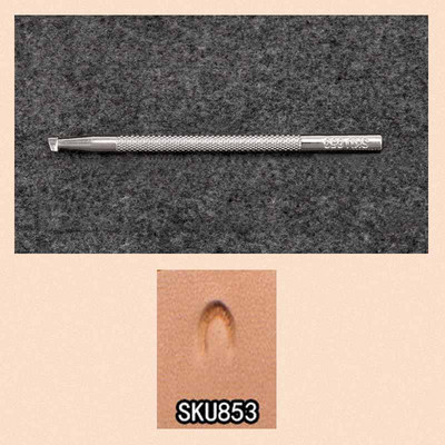 Ādas griešanas drukāšanas rokasgrāmata DIY ādas sakausējumu drukas rīki Īpaši drukas rīki ziedu grebšanai un klauvēšanai K536