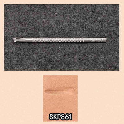 Ādas griešanas drukāšanas rokasgrāmata DIY ādas sakausējumu drukas rīki Īpaši drukas rīki ziedu grebšanai un klauvēšanai K536