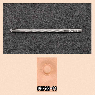 Ādas griešanas drukāšanas rokasgrāmata DIY ādas sakausējumu drukas rīki Īpaši drukas rīki ziedu grebšanai un klauvēšanai K536