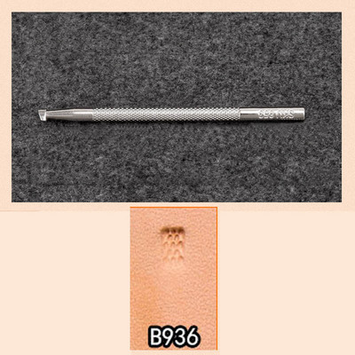 Ādas griešanas drukāšanas rokasgrāmata DIY ādas sakausējumu drukas rīki Īpaši drukas rīki ziedu grebšanai un klauvēšanai K536