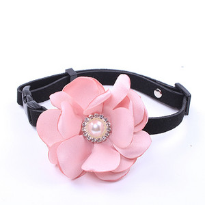 Suņa kaķa kaklasiksna mākslīgās zamšādas āda ar regulējamu Bling piederumu maziem suņiem kaķiem Tējas tase Yorkie