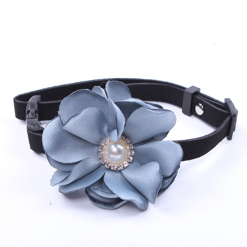 Suņa kaķa kaklasiksna mākslīgās zamšādas āda ar regulējamu Bling piederumu maziem suņiem kaķiem Tējas tase Yorkie