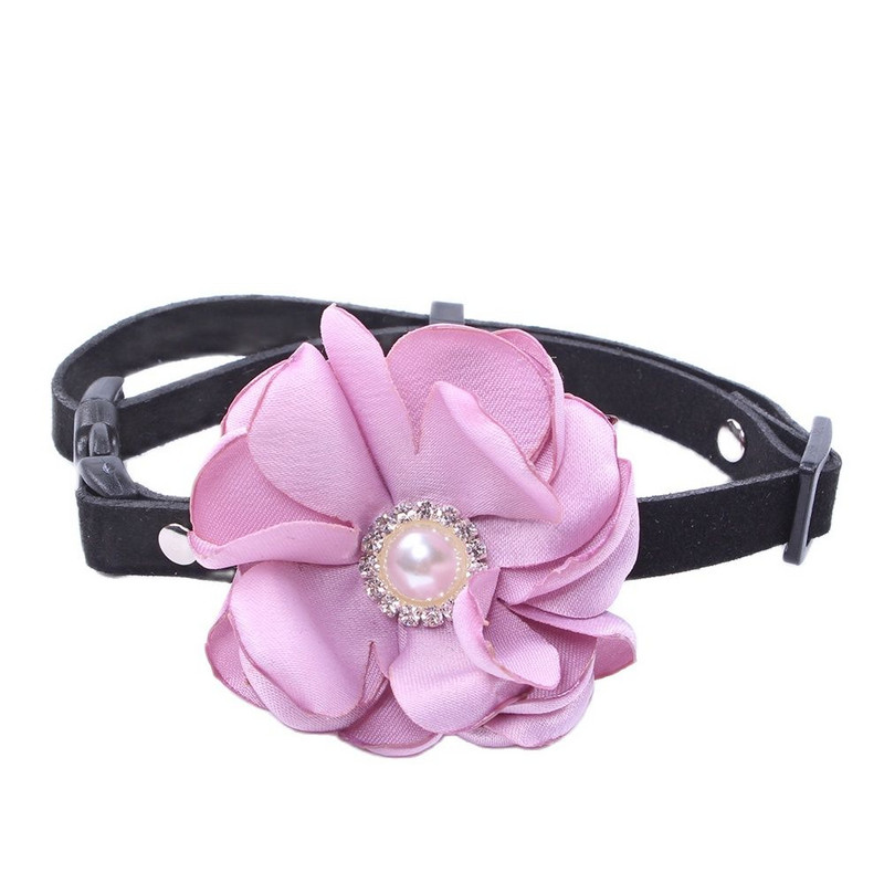 Suņa kaķa kaklasiksna mākslīgās zamšādas āda ar regulējamu Bling piederumu maziem suņiem kaķiem Tējas tase Yorkie