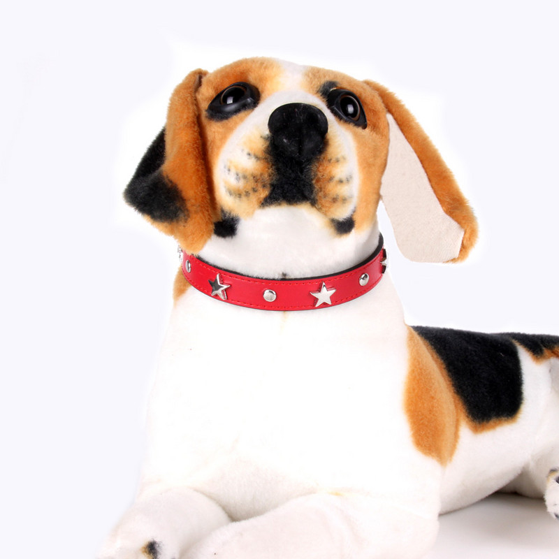 Personalizēta suņu kaklasiksna PU ādas nerūsējošā tērauda Pentagrammas stils maziem un vidējiem suņiem Kaķu kaklarota Siksnas dzīvniekiem Mājdzīvnieku piederumi