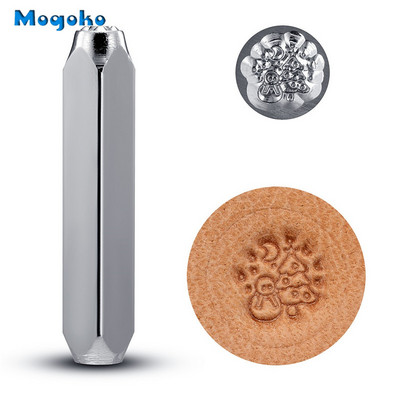 Mogoko 6 mm Alat za bušenje metalnih žigova Aluminijska koža Jedinstveni simbol označavanja Marke za bušenje Alati Zanati za bušenje Štancanje