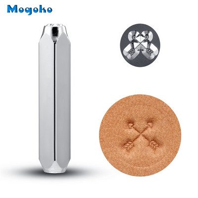 Mogoko 6 mm Alat za bušenje metalnih žigova Aluminijska koža Jedinstveni simbol označavanja Marke za bušenje Alati Zanati za bušenje Štancanje
