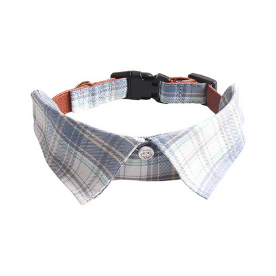 Suņa smokinga kaklasiksna ar rokām izgatavotu regulējamu rūtainu kaklasiksnu Formāla mājdzīvnieku kaķu kaklasiksna mazam, vidējam lielam suņa zēnam