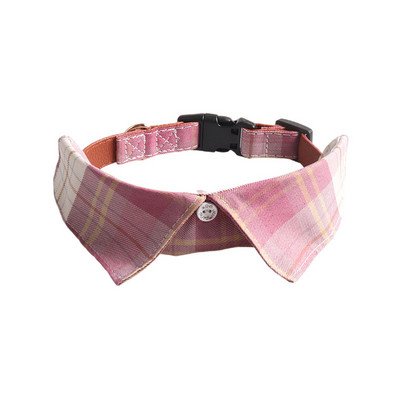 Suņa smokinga kaklasiksna ar rokām izgatavotu regulējamu rūtainu kaklasiksnu Formāla mājdzīvnieku kaķu kaklasiksna mazam, vidējam lielam suņa zēnam