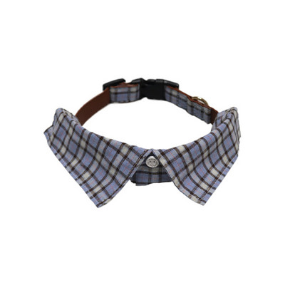 Suņa smokinga kaklasiksna ar rokām izgatavotu regulējamu rūtainu kaklasiksnu Formāla mājdzīvnieku kaķu kaklasiksna mazam, vidējam lielam suņa zēnam