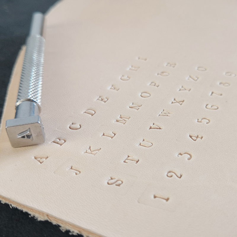 36 gab. Alfabēta burtu numuru komplekts Ādas štancēšanas rīku komplekts 3 mm/6 mm tērauda perforators, metāla štancēšanas rīks, DIY ādas amatniecības instrumenti