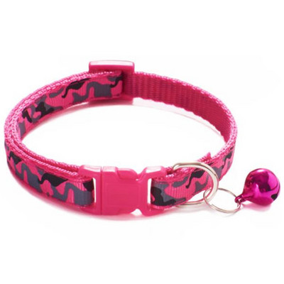 Modes mājdzīvnieku suņu kaklasiksna krāsains raksts maskēšanās jaukas zvaniņa regulējamas kaklasiksnas suņiem kaķiem kucēniem DIY mājdzīvnieku aksesuāri