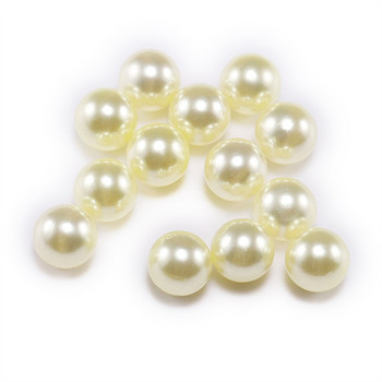 3-12 χιλιοστά μη πορώδη ABS απομίμηση μαργαριταριών χάντρες DIY χειροποίητα αξεσουάρ υλικό διακοσμητικά κοσμήματα χάντρες κατασκευής