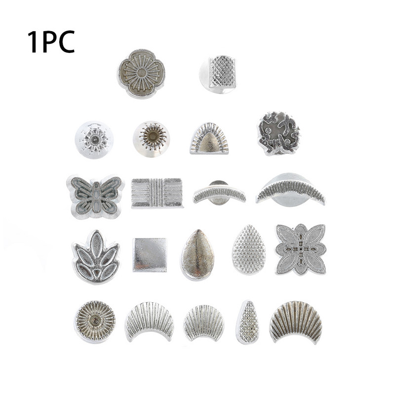 1 ΤΕΜ. Μεταλλικό Δερμάτινο Σέλα Εργασίας Εργαλεία Κατασκευής Σκάλας Δερμάτινα Στάμπες Δέρμα Σφράγιση Μασίφ DIY Εκτύπωση Δέρμα-Προμήθεια χειροτεχνίας