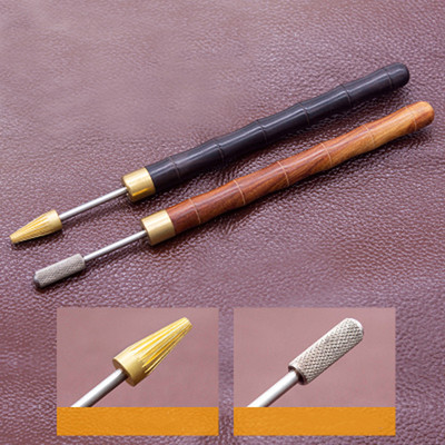 Направи си сам Leathercraft Speedy Edge Brass Oil Painting Pen Head Leather Edge Pen Applicator Edge Paint Roller Pen Top Edge Dye Tool