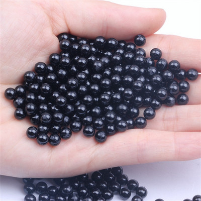 3/4/5/6/8mm apaļas daudzkrāsu perlas Para Manualidades bez cauruma akrila krelles, brīvas krelles rotaslietu izgatavošanai, DIY aksesuāri