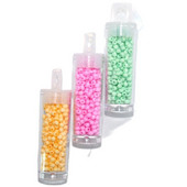 TAO krelles, 3,0 mm, 330 gab., matētas vienkrāsainas, apaļas stikla krelles, 10 grami/caurule DIY roku darbam ar adatu šūšanai, aušanai