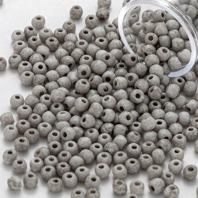 TAO krelles, 3,0 mm, 330 gab., matētas vienkrāsainas, apaļas stikla krelles, 10 grami/caurule DIY roku darbam ar adatu šūšanai, aušanai