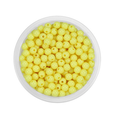 3-12mm Ακρυλικές ίσιες τρύπες μαργαριταρένιες χάντρες μπάλα DIY Χειροποίητες Χάντρες Χαλαρές Χάντρες Τσάντα Τσάντα Βραχιόλι Αξεσουάρ ένδυσης