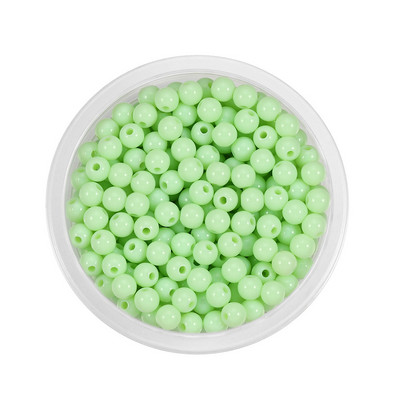 3-12mm Ακρυλικές ίσιες τρύπες μαργαριταρένιες χάντρες μπάλα DIY Χειροποίητες Χάντρες Χαλαρές Χάντρες Τσάντα Τσάντα Βραχιόλι Αξεσουάρ ένδυσης