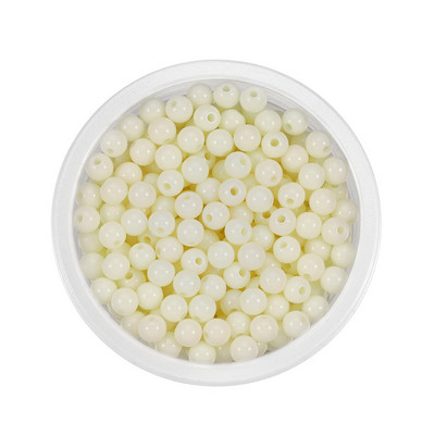 3-12mm Ακρυλικές ίσιες τρύπες μαργαριταρένιες χάντρες μπάλα DIY Χειροποίητες Χάντρες Χαλαρές Χάντρες Τσάντα Τσάντα Βραχιόλι Αξεσουάρ ένδυσης