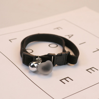 Suņu zvana kaklarota pret plīsumiem pārnēsājama drošības izsekošana pastaigu mājdzīvnieka kakla kakla siksna vienkrāsains jauks kaķa kaklarota mājdzīvnieku aksesuārs