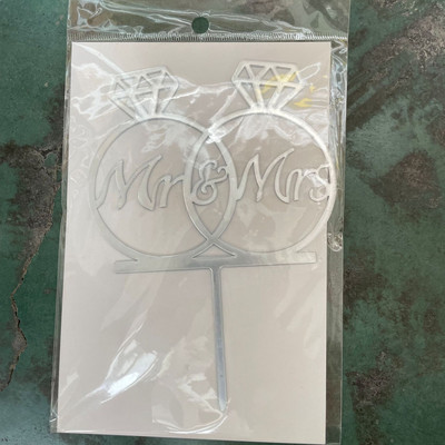 MR&MRS akrila kāzu un saderināšanās kūku cienītāja Valentīndienas cepšanas dekors You&me jubilejas kūku ballītes priekšrocības