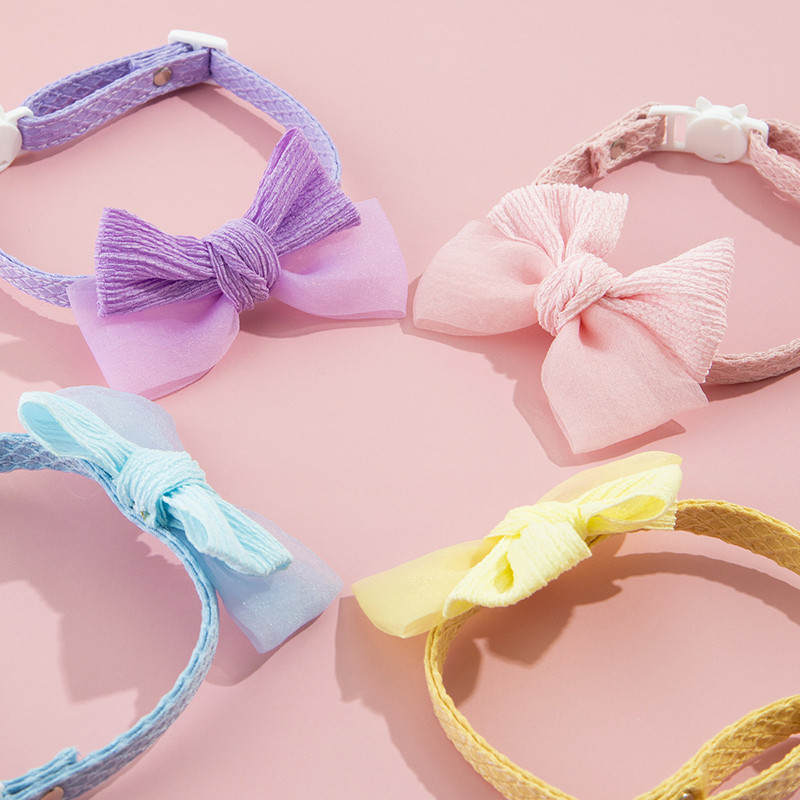 Mājdzīvnieku kaklasiksnas kucēnu kaklasiksnas jaukas kaķu kaklasiksnas Mājdzīvnieku piederumi Daudzkrāsains regulējams mājdzīvnieku pārģērbšanas rīks Mājdzīvnieku kopšanas piederumi