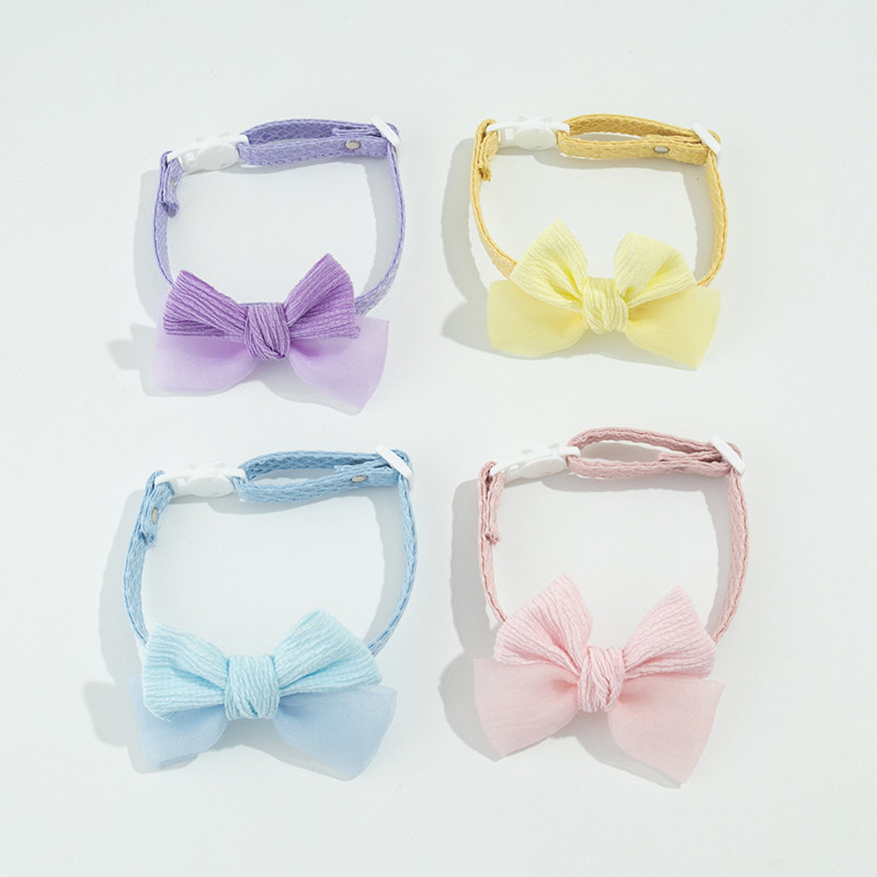 Mājdzīvnieku kaklasiksnas kucēnu kaklasiksnas jaukas kaķu kaklasiksnas Mājdzīvnieku piederumi Daudzkrāsains regulējams mājdzīvnieku pārģērbšanas rīks Mājdzīvnieku kopšanas piederumi