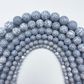 Jaunas 4 mm ----- 16 mm akrila imitācijas tirkīza krelles, mājās gatavotas kaklarotas rokassprādzes, DIY austi amatniecības piederumi