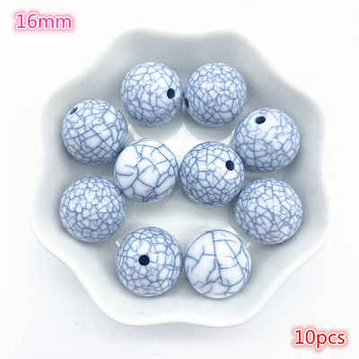 Jaunas 4 mm ----- 16 mm akrila imitācijas tirkīza krelles, mājās gatavotas kaklarotas rokassprādzes, DIY austi amatniecības piederumi