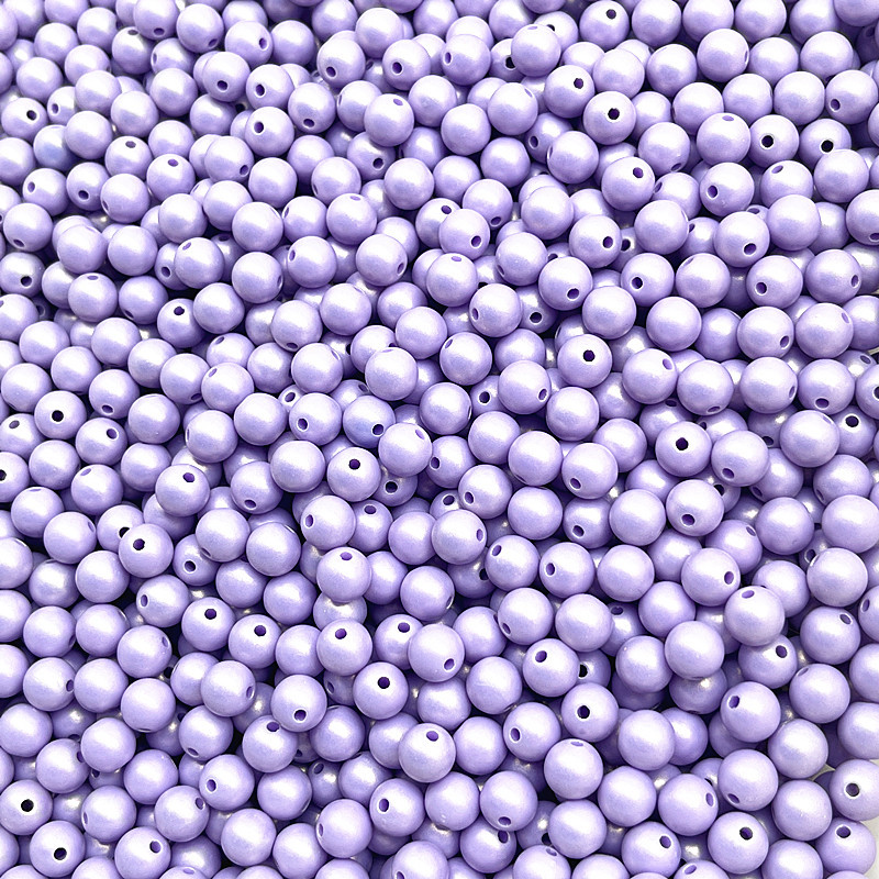 50-200gb 8 mm krāsainas apaļas, akrila brīvas starplikas krelles rotaslietu izgatavošanai.