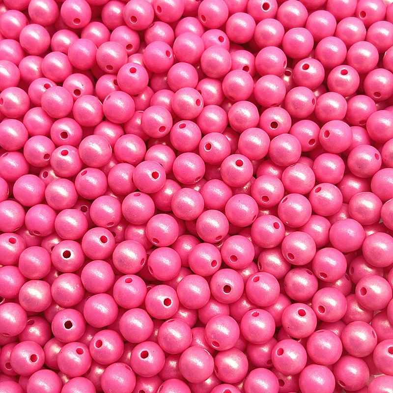 50-200gb 8 mm krāsainas apaļas, akrila brīvas starplikas krelles rotaslietu izgatavošanai.