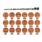 1 tk Metallist nahast töötav sadulatööriistad Nahast käsitöötemplid Nahast stantsimismuster DIY trükitarvikud