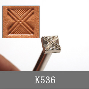 1 tk Metallist nahast töötav sadulatööriistad Nahast käsitöötemplid Nahast stantsimismuster DIY trükitarvikud