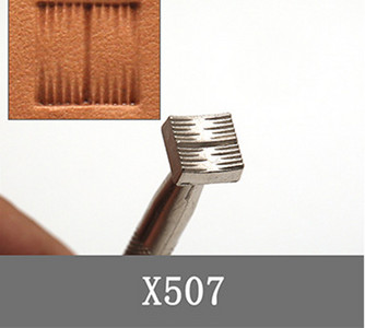 1 tk Metallist nahast töötav sadulatööriistad Nahast käsitöötemplid Nahast stantsimismuster DIY trükitarvikud