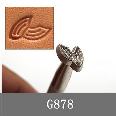 1 tk Metallist nahast töötav sadulatööriistad Nahast käsitöötemplid Nahast stantsimismuster DIY trükitarvikud