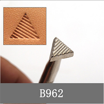 1 tk Metallist nahast töötav sadulatööriistad Nahast käsitöötemplid Nahast stantsimismuster DIY trükitarvikud