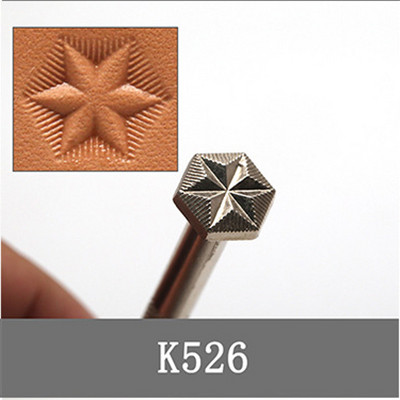 1 tk Metallist nahast töötav sadulatööriistad Nahast käsitöötemplid Nahast stantsimismuster DIY trükitarvikud