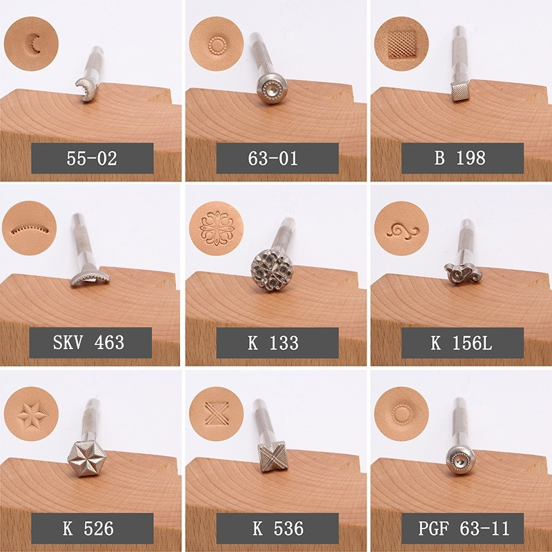 Nahagravüüri trükkimistööriist sulamist tempel punch nikerdamine sadulate valmistamine nahast käsitöö jaoks isetehtud kunstiteoste jaoks parkimis- ja reljeeftrükk