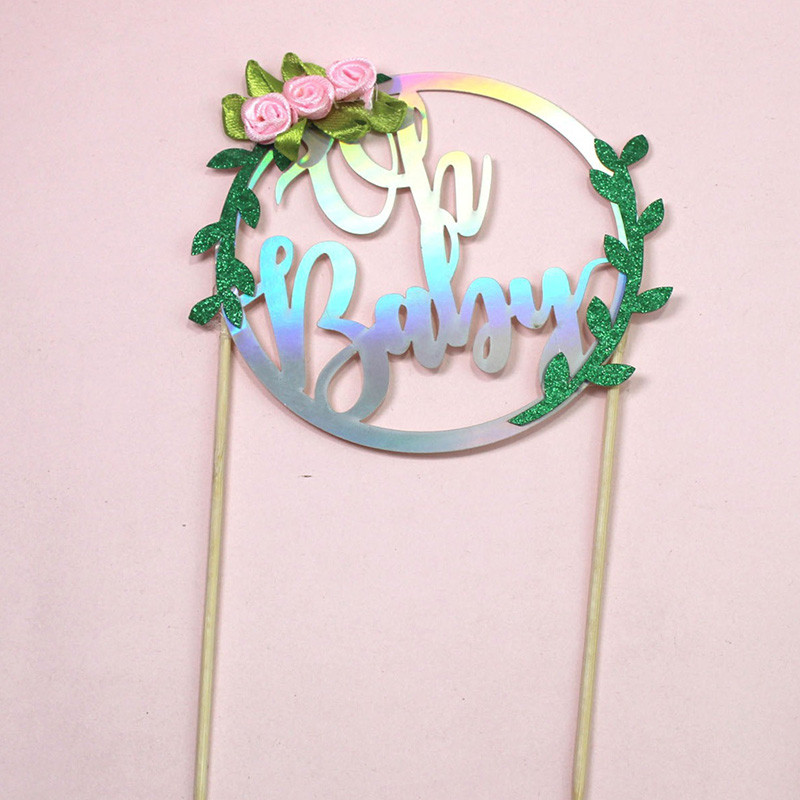 Ziedi Kāzas Ak, mazuļu kūkas virsma Papīra augi Daudz laimes dzimšanas dienā Kūkas virsma bērniem Dzimšanas dienas ballīšu piederumi Kūku rotājumi